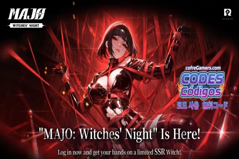 MAJO: Witches' Night 쿠폰 번호 모음 – 무료 보상 및 교환 코드